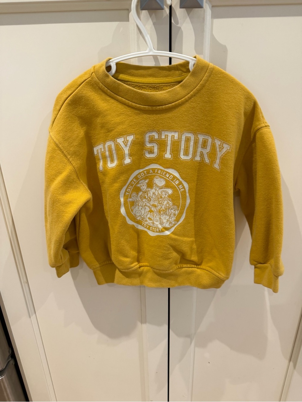 Gap 2t Toy Story Yellow Kids Sweatshirt